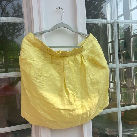 J Crew Linen & Silk Skirt NWT - Picture 3 of 5